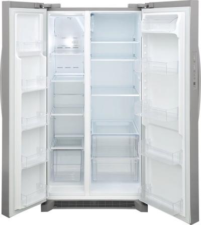 36" Frigidaire 26 Cu. Ft. Standard-Depth Side-by-Side Refrigerator - FRSN2610AF