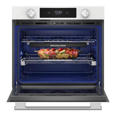 30" KitchenAid Smart Electric Single Wall Oven with Assisted Cooking Modes - KOES730SWH