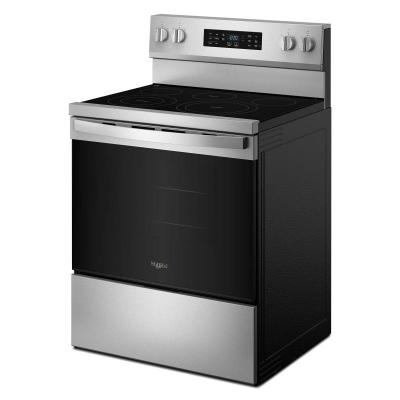 30" Whirlpool Electric Range with Air Cooking Technology - YWFES5730SZ