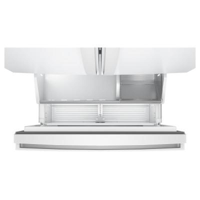 36" Whirlpool 24 Cu. Ft. True Counter Depth 3-Door French Door Refrigerator - WRFC3036RW