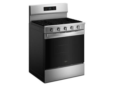 30" Whirlpool Gas Range with Air Cooking Technology - WFGS5730SZ