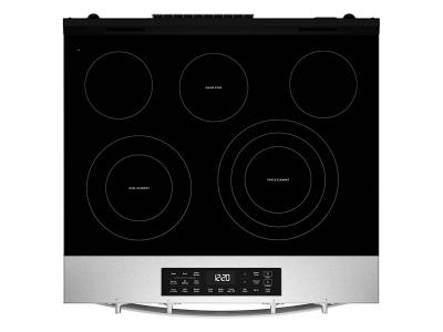 30" Whirlpool Electric Range with Air Cooking Technology - YWSES5030SZ