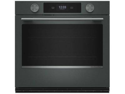 30" Kitchenaid Smart Electric Single Wall Oven with Assisted Cooking Modes - KOES730SJP