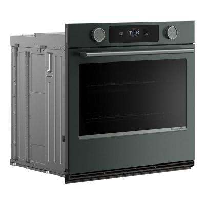 30" Kitchenaid Smart Electric Single Wall Oven with Assisted Cooking Modes - KOES730SJP