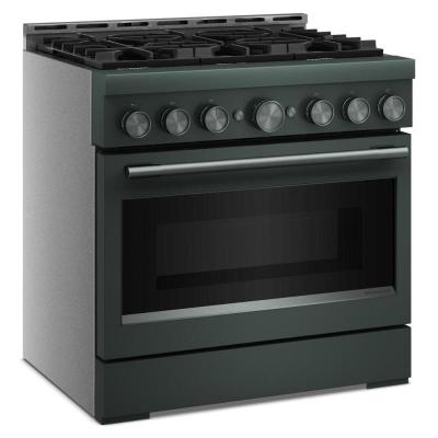 36" KitchenAid 6 Burner Commercial-Style Gas Range - KFGS936SJP