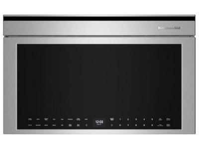 30" KitchenAid Built-In More-in-One Convection Microwave Oven with Air Fry Mode - YKMBT730SPS