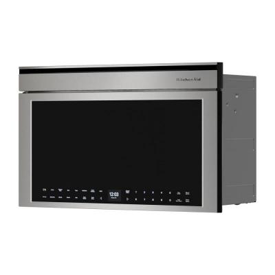 30" KitchenAid Built-In More-in-One Convection Microwave Oven with Air Fry Mode - YKMBT730SPS