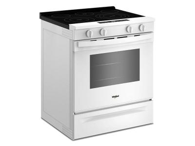 30" Whirlpool Electric Range with Air Cooking Technology - YWSES5030SW