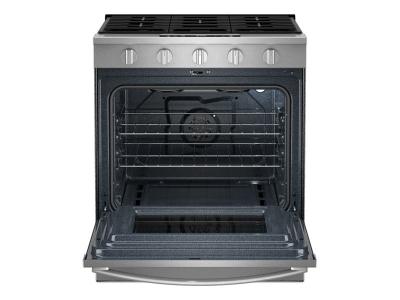 30" Whirlpool 5 Cu. Ft. Gas Range with Air Cooking Technology - WSGS5030SZ