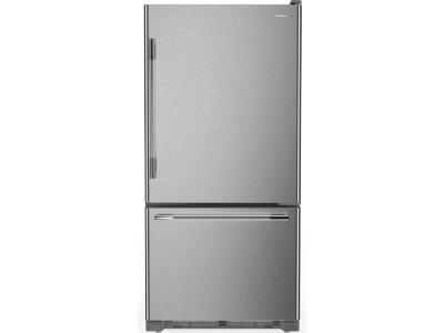 30" KitchenAid 19 Cu. Ft. Standard-Depth Bottom Mount Refrigerator - KRBR130SPS