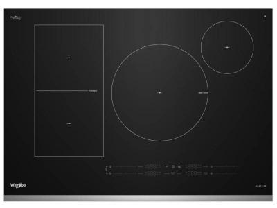 30" Whirlpool Intelligent Induction Cooktop - WCIT7530SS