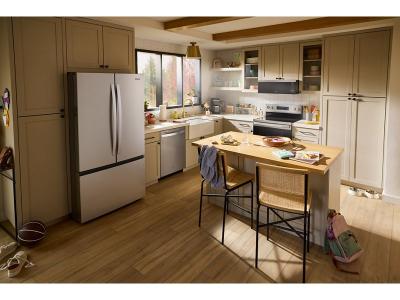 36" Whirlpool 31 Cu. Ft. French Door Refrigerator with Ice Maker - WRFF3136SB