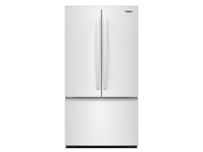 36" Whirlpool 31 Cu. Ft. French Door Refrigerator with Ice Maker - WRFF3136SW