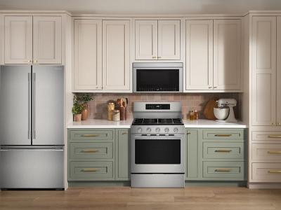 30" Kitchenaid 5.0 Cu. Ft. Smart Freestanding Gas Range - KFGS530SPS