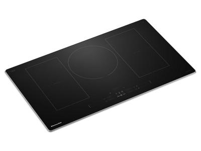 36" Kitchenaid Temp Cook Induction Cooktop with 5 Cooking Zones - KCIT736SSS