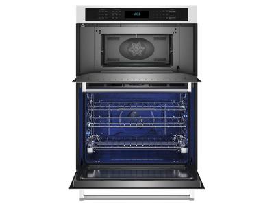 30" KitchenAid Combination Microwave Wall Oven with Air Fry Mode - KOEC530PSS