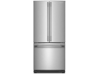 30" KitchenAid 20 cu. Ft. Standard Depth French Door Refrigerator - KRFF330SPS
