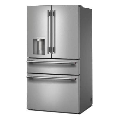 KitchenAid 29 cu. ft. French Door Refrigerator with Exterior Water - KRMF436SPS