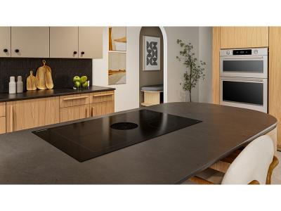 30" KitchenAid NextGen Induction Downdraft Cooktop with 4 Cooking Zones - KCID930SBL