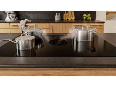 30" KitchenAid NextGen Induction Downdraft Cooktop with 4 Cooking Zones - KCID930SBL