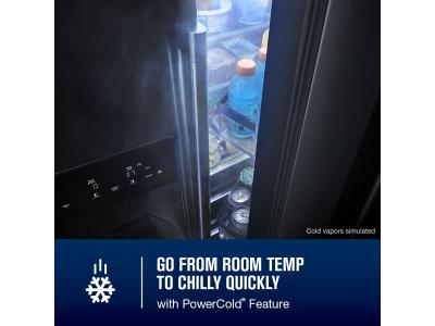 36" Maytag 20.8 Cu. Ft. Counter-Depth Side-by-Side Refrigerator - MRSC6636RZ