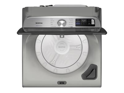 27" Maytag 6.0 Cu. Ft. Top Load Agitator Washer with Extra Power and Smart Appliance - MTW6205RR