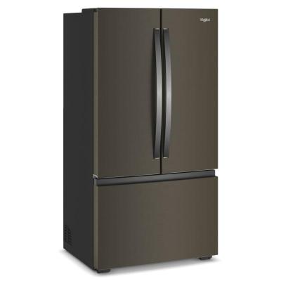 36" Whirlpool 24 Cu. Ft. True Counter Depth 3-Door French Door Refrigerator - WRFC3036RV