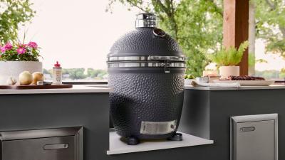 18" Lynx Kamado Ceramic Charcoal Grill With Rotisserie - LCGRMG