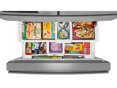 36" Whirlpool 29 Cu. Ft. Family-Sized Capacity French Door Refrigerator - WRMF3636SZ