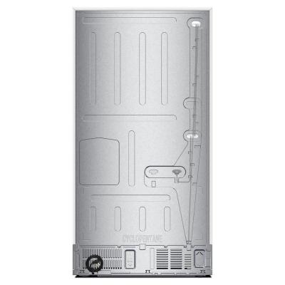 36" Whirlpool 29 Cu. Ft. Family-Sized Capacity French Door Refrigerator - WRMF3536SW