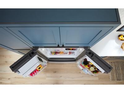 36" Whirlpool 23.4 cu. ft. True Counter Depth 3-Door French Door Refrigerator - WRFC5236RZ