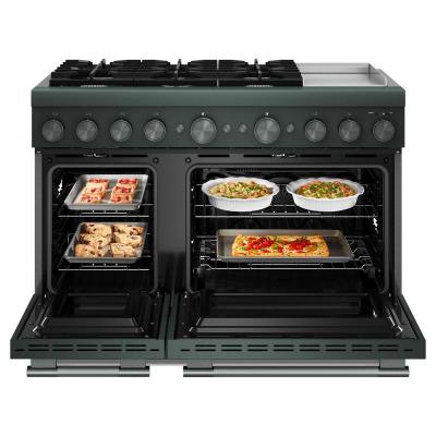 48" KitchenAid 6 Burner Commercial-Style Dual Fuel Range - KFDD948SJP