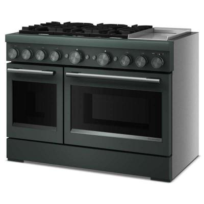 48" KitchenAid 6 Burner Commercial-Style Dual Fuel Range - KFDD948SJP
