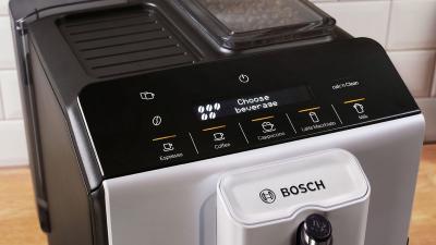 Bosch 300 Series VeroCafe Fully Automatic Coffee Machine with Removable Water Tank in Silver - TIU20307