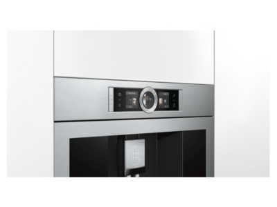 Bosch Built-in fully automatic coffee machine stainless steel - BCM8450UC
