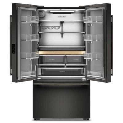 36" Kitchenaid Counter-Depth French Door Refrigerator with Internal Water Dispenser - KRFC336SBE