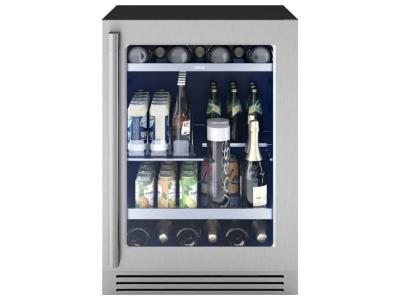 24" Zephyr Presrv Pro Single Zone Beverage Cooler - PRPB24C01CG