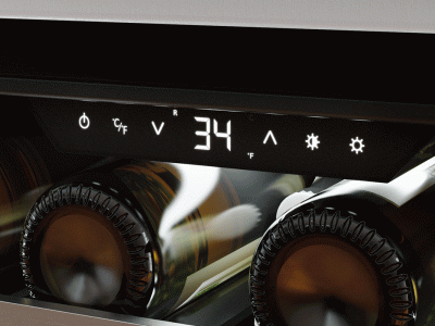 24" Zephyr Presrv Pro Single Zone Beverage Cooler - PRPB24C01CG