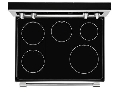 30" Maytag 6.7 Cu. Ft. Double Oven Electric Range With True Convection - YMET8800FZ