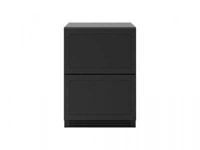 24" Zephyr Presrv  3.9 Cu. Ft. Panel Ready Refrigerator Freezer Drawers - PRRFD24C2AP