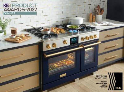 48" Blue Star Dual Fuel Range with 12" Griddle - BSDF486GW