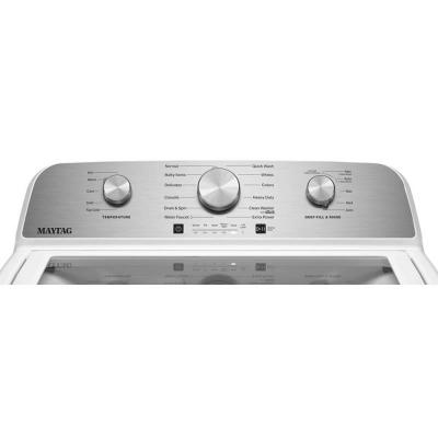28" Maytag 4.7 Cu. Ft. Top Load Washer with Extra Power Cycle - MTW5205TW