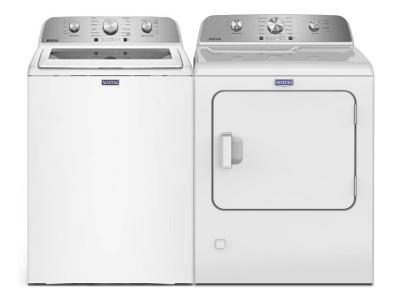 Maytag Top Load Washer and Electic Dryer - MTW5205TW-MGD4205SW