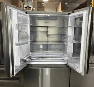 36" LG 26 Cu. Ft. Smart Mirror InstaView Counter-Depth Max French Door Refrigerator - LRYKC2606S