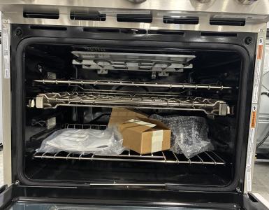 30" KitchenAid 4.1 Cu. Ft. Smart Commercial-Style Dual Fuel Range With 4 Burners - KFDC500JMH