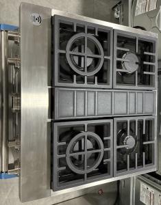 30" KitchenAid 4.1 Cu. Ft. Smart Commercial-Style Dual Fuel Range With 4 Burners - KFDC500JSS