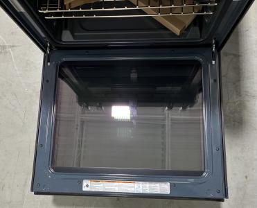 30" KitchenAid 5.8 Cu. Ft. 5 Burner Gas Convection Front Control Range - KSGG700EBS