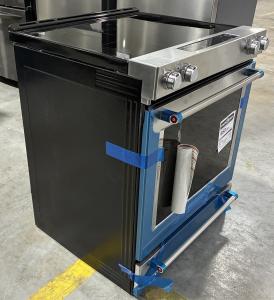 30" KitchenAid 6.4 Cu. Ft. 5-Element Electric Convection Front Control Range - YKSEG700ESS