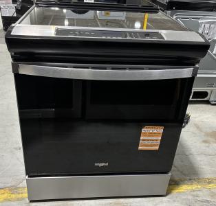30" Whirlpool Freestanding Induction Range with No Preheat Air Fry - WSIS5030RZ