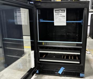 24" Jenn-Air Panel-Ready Built-In Undercounter Beverage Center With Left Swing - JUBFL242HX